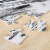 Cat Face Jigzaag Puzzle I Love Pets Legpuzzel (Zijkant)