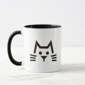 Cat-Face Mok (Links)