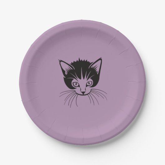 Cat Face Paper Bord (Voorkant)