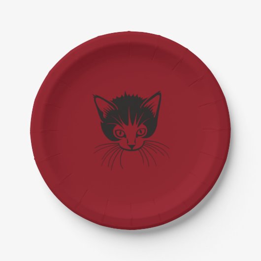Cat Face Paper Bord (Voorkant)