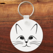 Cat Face Sleutelhanger (Voorkant)