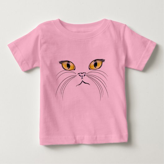 Cat Face T-Shirt (Voorkant)
