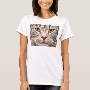 Cat Face T-shirt voor vrouwen