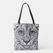 Cat Face Tas (Achterkant)