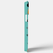 Cat Faces Patroon | Cool Kitty Cat Lover's Case-Mate iPhone Case (Achterkant / Rechts)