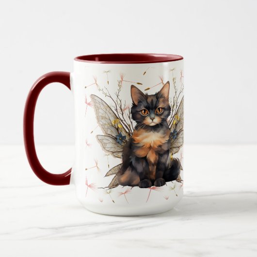 Cat Fairy 2 koffie Mok (Links)