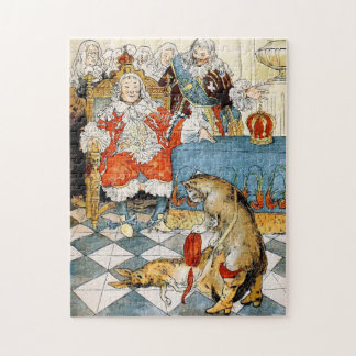 Cat Fairy Tale Art Puss in Laarzen Kunstwerk Legpuzzel
