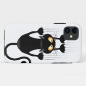 Cat Falling neergehaald leuke tekenfilm Case-Mate iPhone Case (Achterkant (horizontaal))