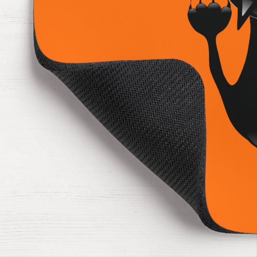 Cat Falling neergehaald leuke tekenfilm Muismat (Hoek)