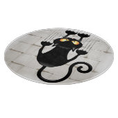 Cat Falling neergehaald leuke tekenfilm Snijplank (Hoek)