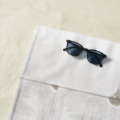 Cat Falling neergehaald leuke tekenfilm Strandlaken (In situ)