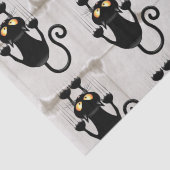 Cat Falling neergehaald leuke tekenfilm Tissuepapier (Detail)