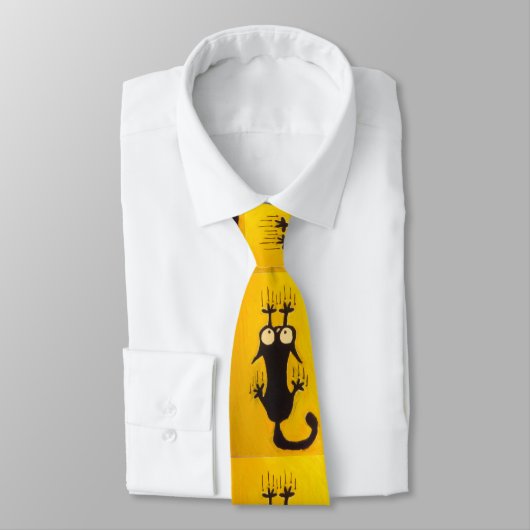 Cat Falls - Tie - Corbata Stropdas (Gebonden)