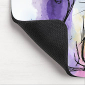 Cat Family Sketch Home Office Mousepad Gift Muismat (Hoek)