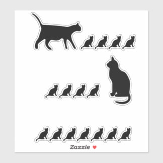 Cat Family Sticker Set