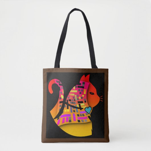 CAT FANCY nieuwheid Tote Bag (Voorkant)
