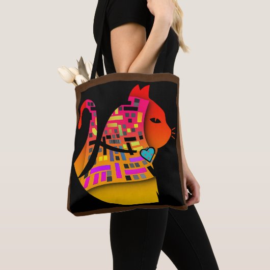 CAT FANCY nieuwheid Tote Bag (Dichtbij)