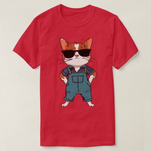 Cat Farmer T-shirt (Design voorkant)