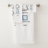 Cat Feelings Grafiek Bad Handdoek (Insitu)