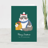 Cat. Feestdagen Kaart (Voorkant)