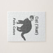 Cat Felis Catus Legpuzzel (Horizontaal)