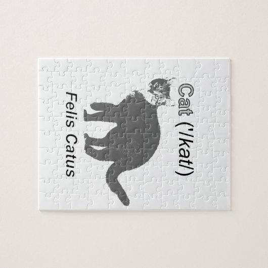 Cat Felis Catus Legpuzzel (Horizontaal)