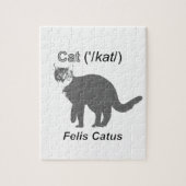 Cat Felis Catus Legpuzzel (Verticaal)