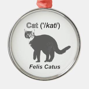 Cat Felis Catus Metalen Ornament