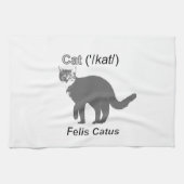 Cat Felis Catus Theedoek (Horizontaal)