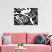 Cat Felix Vallotton Lady Bed Laziness La Paresse Canvas Afdruk (Insitu (Woonkamer))