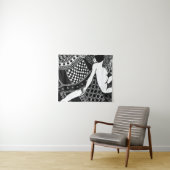 Cat Felix Vallotton Lady Bed Laziness La Paresse Wandkleed (In Situ (horizontaal))