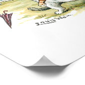 Cat Fight Louis Wain Poster (Hoek)