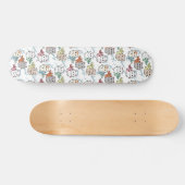 Cat Fish Illustration Skateboard (Horizontaal)