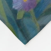 Cat Flowers And Sea Fleece Deken (Hoek)