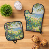 Cat Flowers And Sea Ovenwant & Pannenlap Set (Top down)