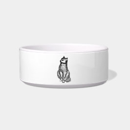 CAT FOOD BOWL KERAMISCHE STIJL ONTWERP VOERBAKJE