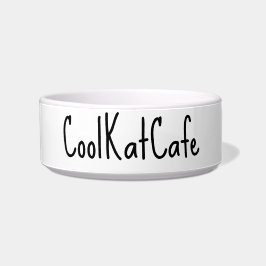 CAT FOOD BOWL KERAMISCHE STIJL ONTWERP VOERBAKJE
