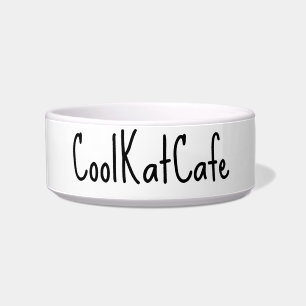 CAT FOOD BOWL KERAMISCHE STIJL ONTWERP VOERBAKJE