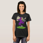 Cat Football player American football T-shirt (Voorkant volledig)