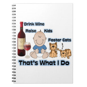 Cat Foster mam note book book book of cat pleegnot Notitieboek