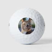 Cat foto toevoegen Aanpassen Golfballen (Voorkant)