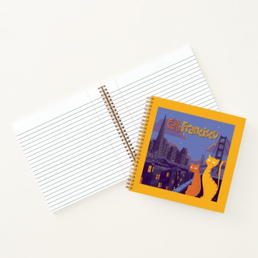 Cat Francisco Notitieboek (Binnen)