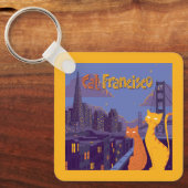 Cat Francisco Sleutelhanger (Voorkant)