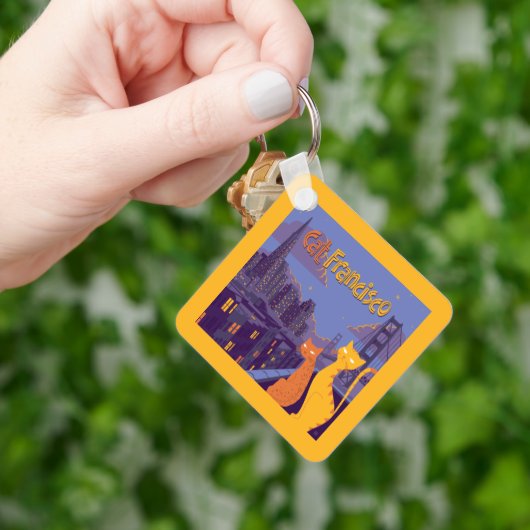 Cat Francisco Sleutelhanger (Hand)