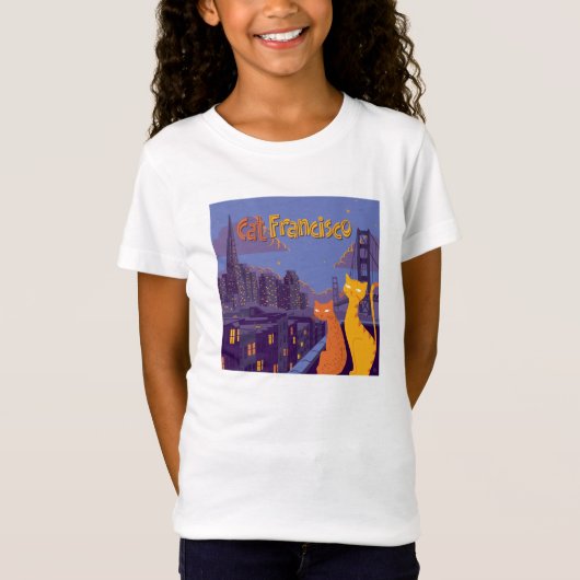 Cat Francisco T-shirt (Voorkant)