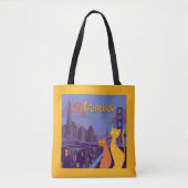 Cat Francisco Tote Bag (Voorkant)