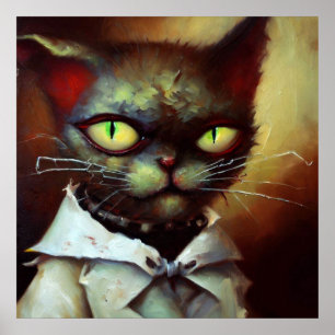 Cat Frankenstein Poster