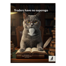 Cat Freud: Handelaren hebben geen superego Perfect Poster