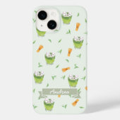 Cat Froth Matcha Green Tea Pattern Case-Mate iPhone Case (Achterkant)