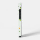 Cat Froth Matcha Green Tea Pattern iPhone Hoesje (Linkerkant)